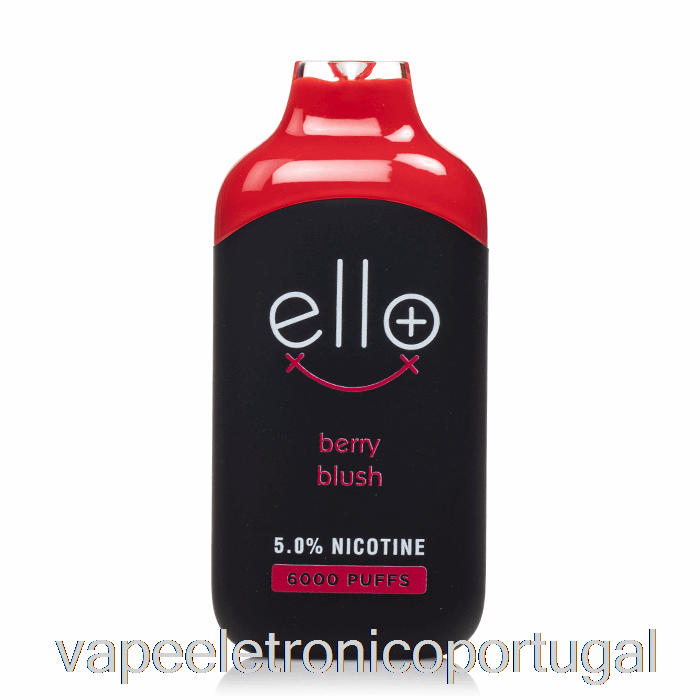 Vape Eletronico Blvk Ello Plus 6000 Descartável Berry Blush Ice